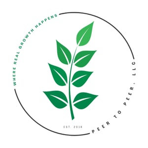 Peer2Peer logo on white